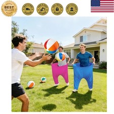 Oversized Granny Pants with Bouncy Balls - Perfect for Family Parties Events