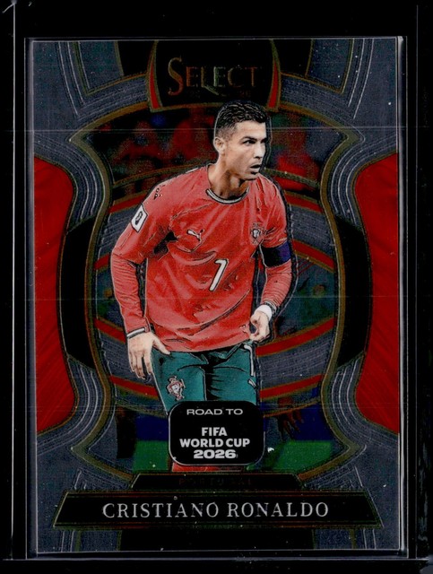 2025-26 Panini Select Road to FIFA World Cup #48 Cristiano Ronaldo