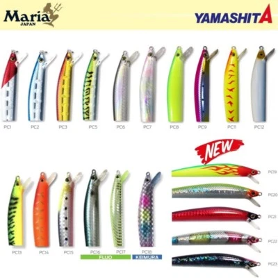 TOTANARA YAMASHITA MARIA PRINCESS CALAMARI NUOVI COLORI TRAINA CALAMARI