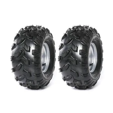 2pcs 18x9.5-8 18x9.50-8 Rear Tire Wheel Rim 4 Lug 125cc 150cc ATV Quad Go Cart
