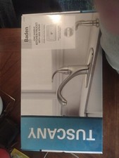 Tuscany stainless Steel Single Handle Kitchen Faucet With Side Sprayer.