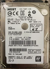 XBOX ONE X INTERNAL 1TB HGST HARD DISK DRIVE UPGRADE REPAIR REPLACEMENT PART