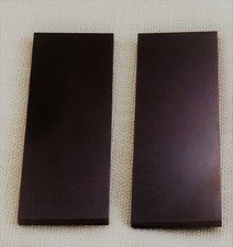 Maroon Linen Ultrex Micarta 1/8" Knife Handle Material 6 x 2 x .125 - 2 Scales