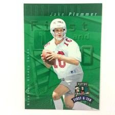 Jake Plummer 1997 Playoff First & Ten Rookie Card #142 NFL Arizona Cardinals. rookie card picture