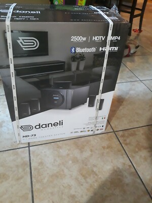 5.1 Home theater - Daneli Acoustics HD-73 system (Bluetooth) (*whole package*)