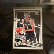 2023-24 Donruss #1 Victor Wembanyama The Rookies Red Back SP Perfect Centering