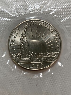 1986 LIBERTY HALF DOLLAR Coin, Uncirculated, sealed, US Mint | eBay