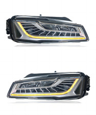 For Audi A8 14-17 modified LED matrix headlight assembly Kits Left and Right