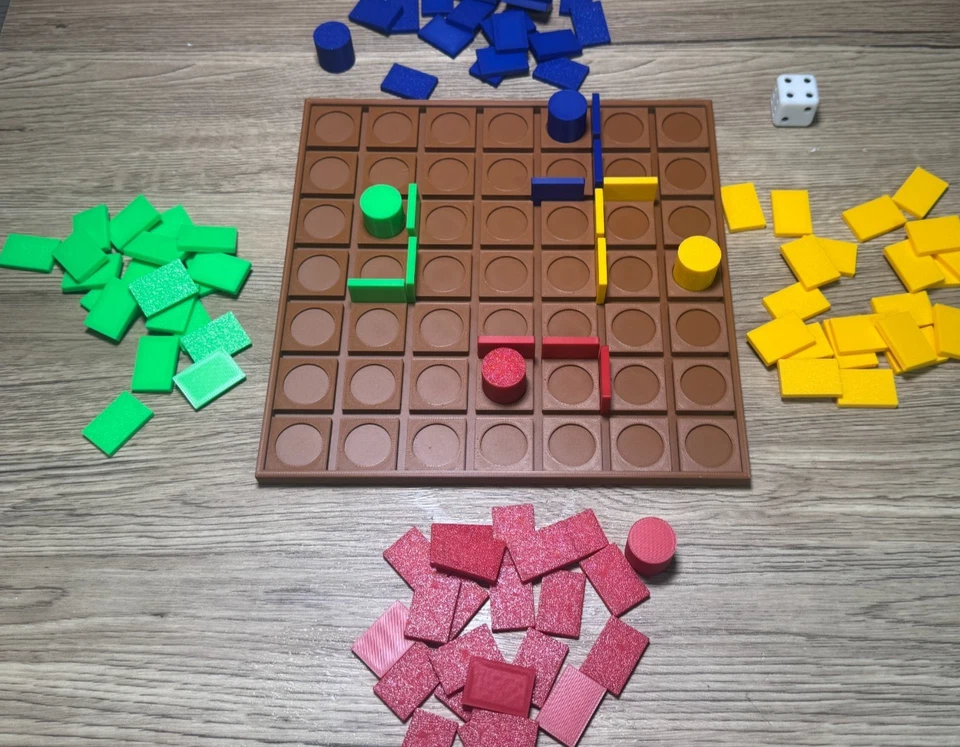 Wall Go – Strategy Board Game | Seen in The Devil’s Plan (Netflix) Travel Size - Image 4 of 4