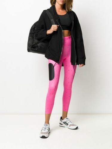 Nike Air 7/8 Women's Monogram Logo Tights Running Training DRI-FIT Zip  Pocket | eBay