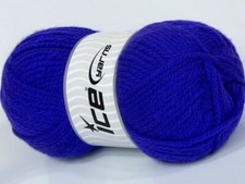 4-Skein Lot Atlas Yarn FREE SHIPPING bulky acrylic 4x100g/130m Purple