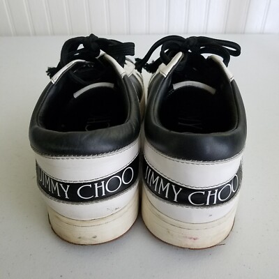 Jimmy Choo Hawaii Trainers Low Top Leather Sneakers Womens 42 9
