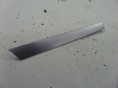 Audi A3 Left Rear Door Panel Trim Silver 8P 06-13 8P4 867 419 Brushed Aluminum
