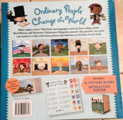 Ordinary People Change the World by Brad Meltzer NEW Box Set of 10