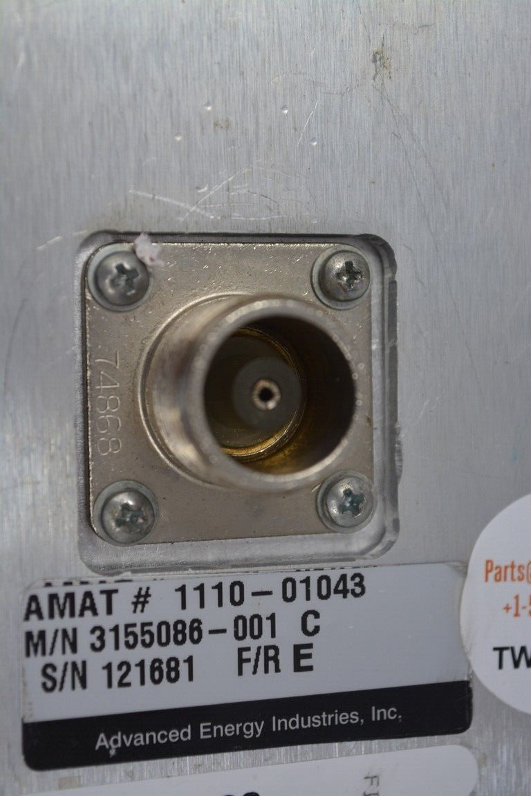 1110-01043 / NETWORK MATCH RF 12.56MH 2.5KW AZX 90 DOME AE 3155086