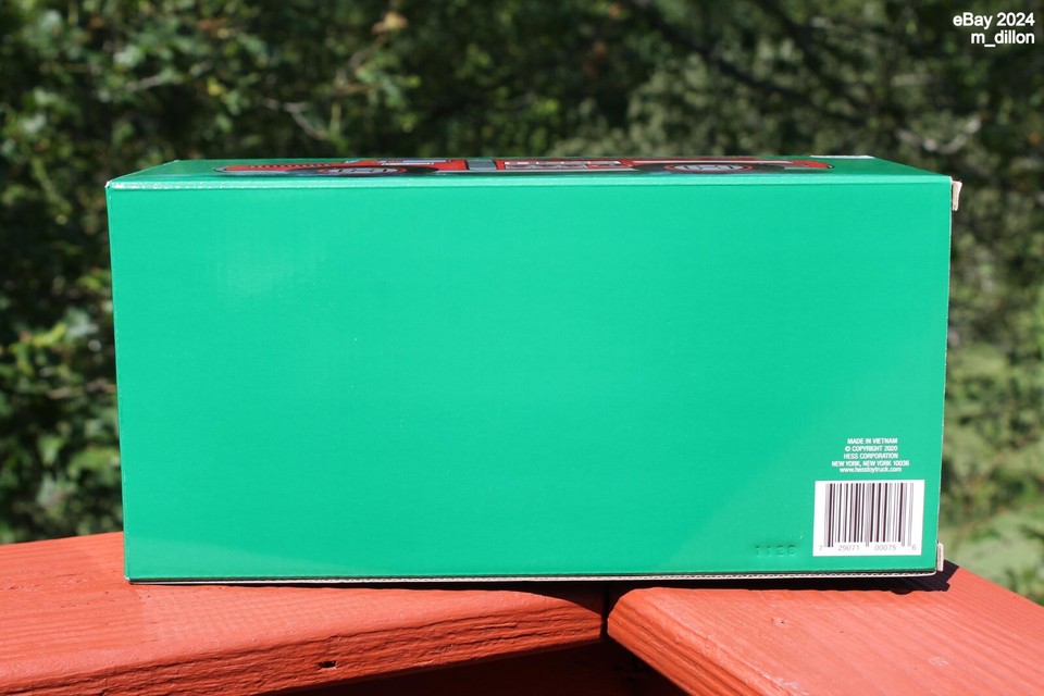 Mint 2020 Hess Plush Toy Fire Truck in Original Box with Tags Lights