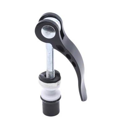 2 Stück Fahrrad Schnellspanner Quick Release Sattelklemme schwarz