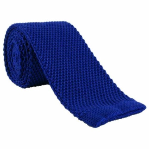 Michelsons of London Pour des hommes Unique Soie Attacher - Bleu