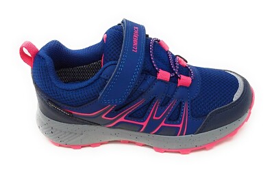 Lumberjack Punk Sneaker Waterproof Navy Blue/Fuxia mit Riemchen