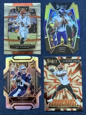 BUY 4, GET 3! 🔥🏈 2021 Panini SELECT Fball w/ ⚫🟡 &  🔴⚪🔵(New 09/05) You Pick!