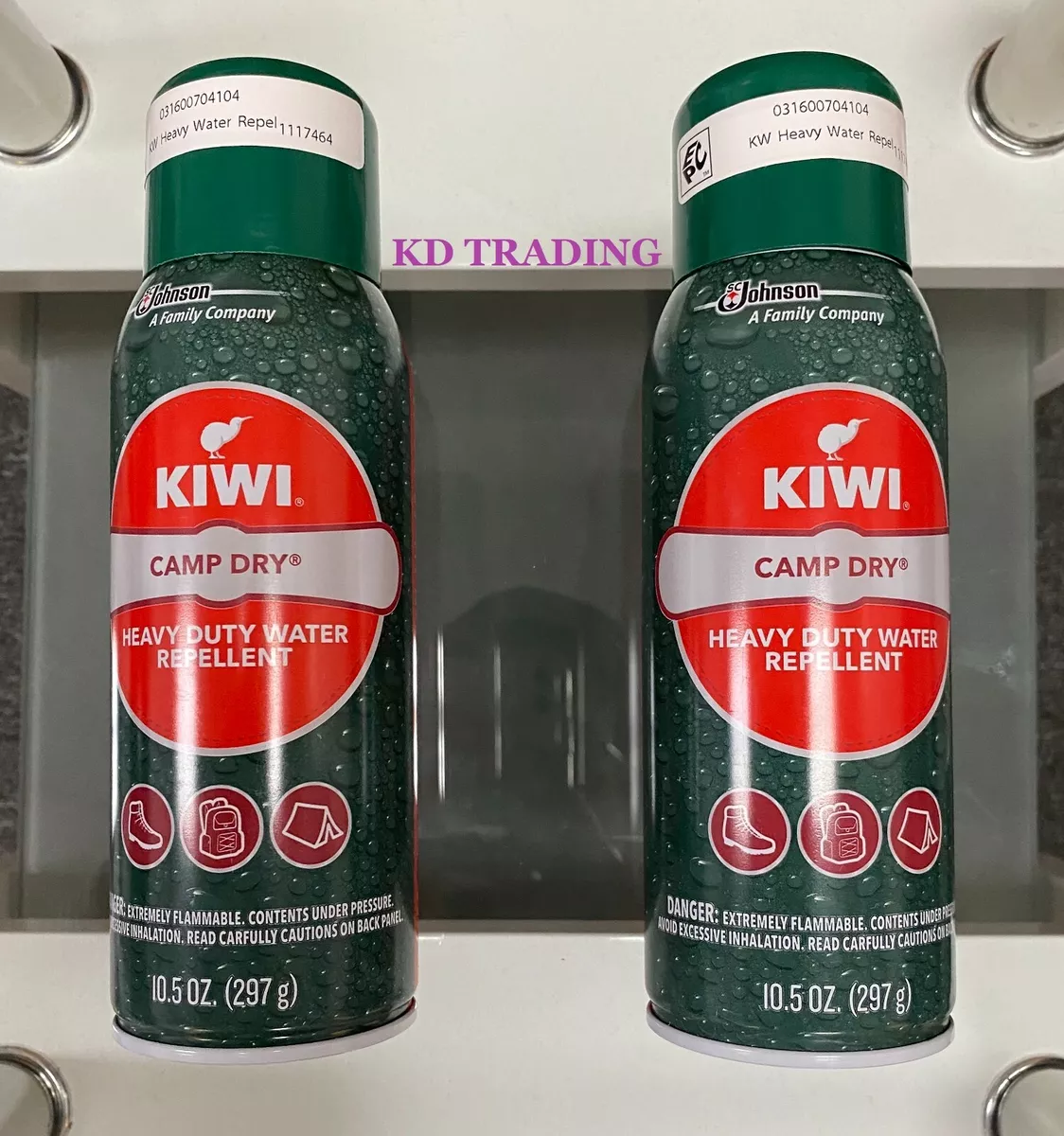 Kiwi camp dry hotsell boot protector spray