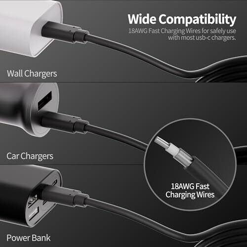 para Starlink Mini Cable 2M/6.5FT USB C a DC Cable de Alimentación 100W Entrada PD para - Imagen 5 de 7