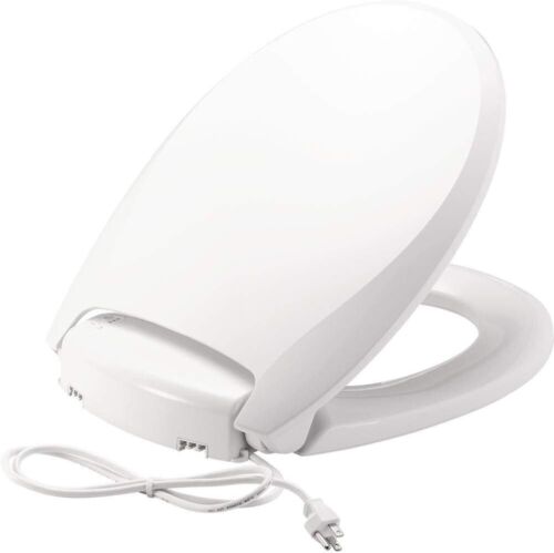 Comfortable Heated Toilet Seat with LED Night Light - Easy DIY Installation