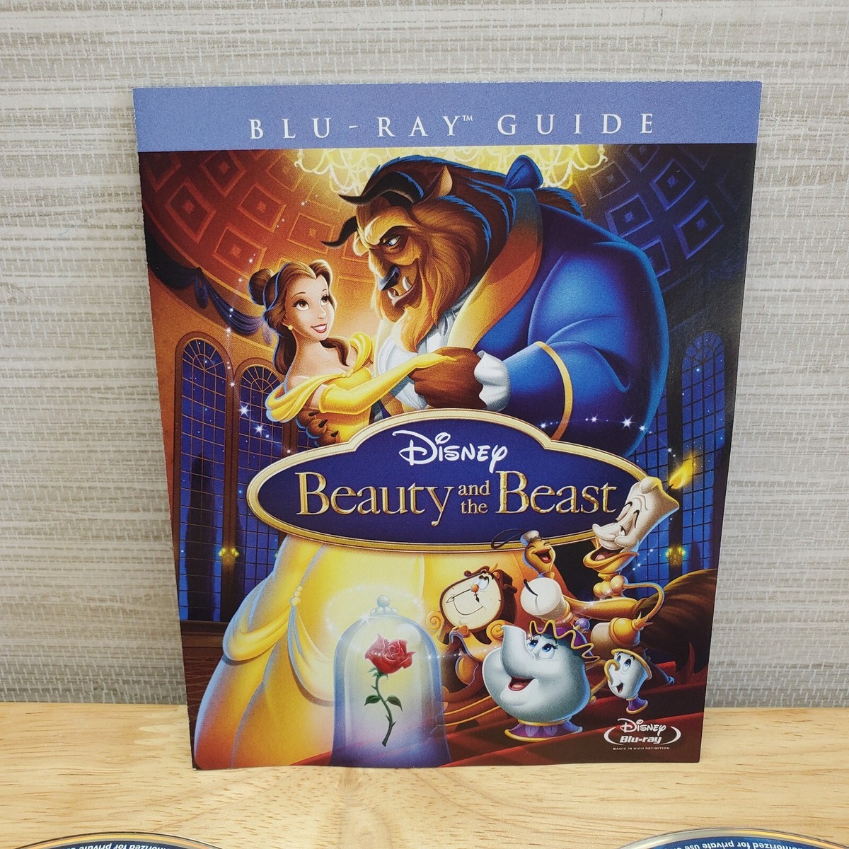 Disney Beauty and the Beast Blu-ray DVD & Bonus 2010 Diamond