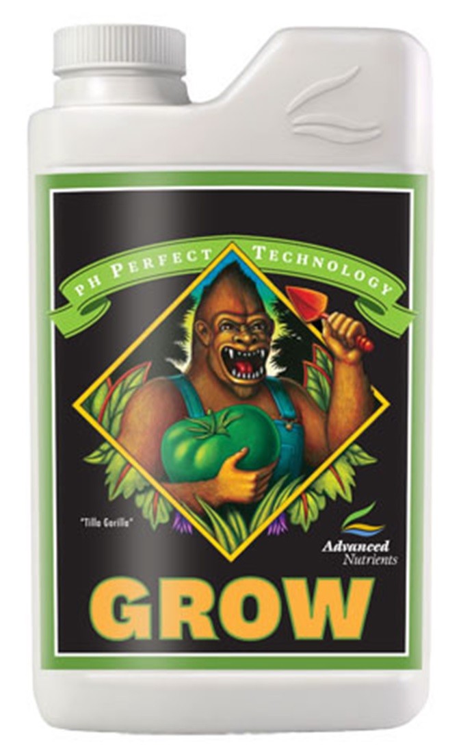 Advanced Nutrients Grow 1L - pH Perfect 3 Part Plant Nutrient Grow NOT DECANTED