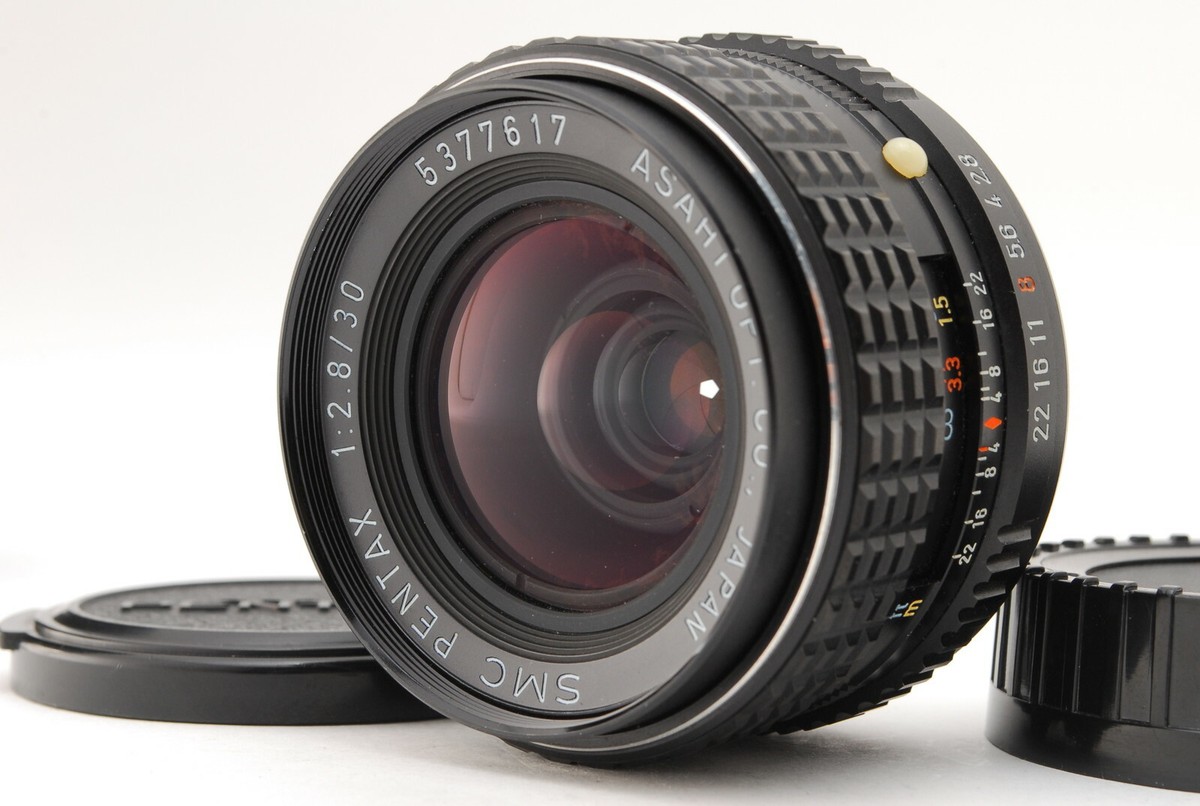 EXC+4】 SMC Pentax 30mm F2.8 Wide Angle Lens for K Mount from