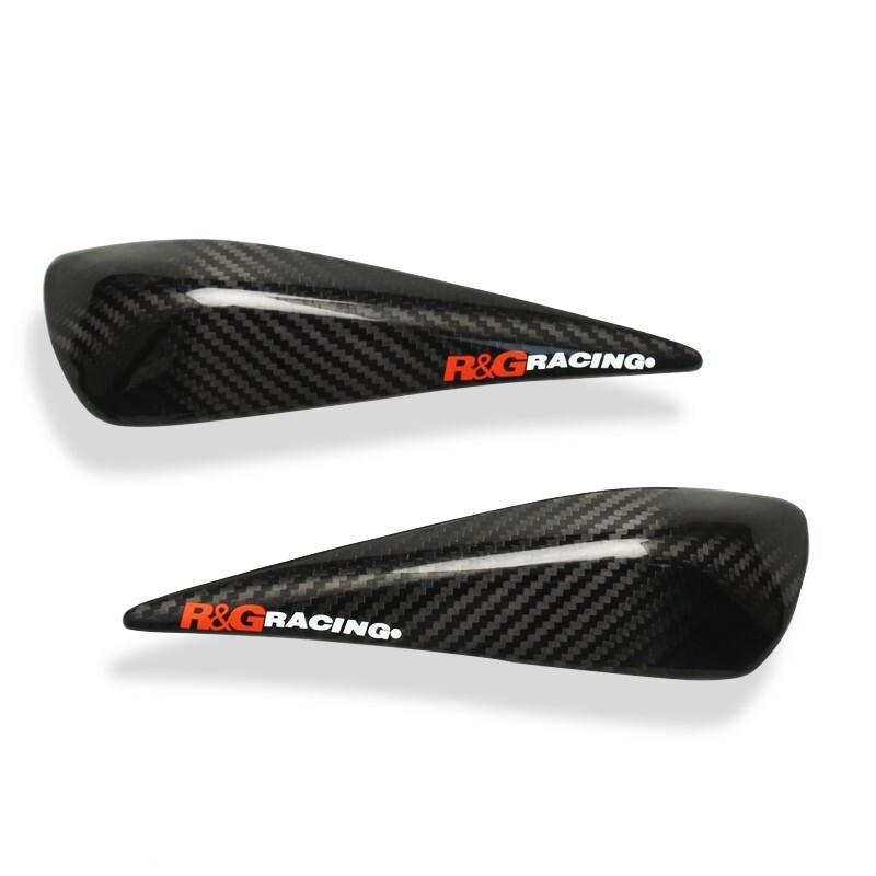 R&G Racing Tank Sliders Carbon Fiber Protector Cover For Aprilia RS660 2021-2025