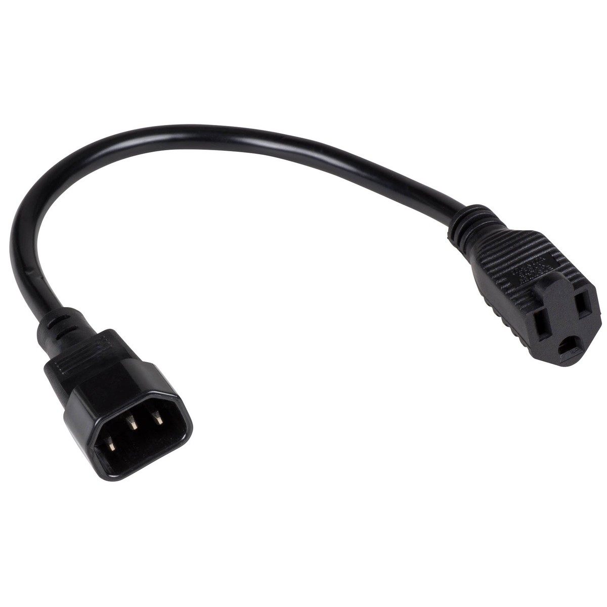 Cable De Alimentación IEC-60320 C13-Acodado A C14 De 1.8m