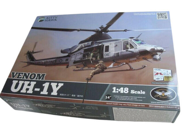 Kitty Hawk KH80124 1:48 UH-1Y Venom Model Kit for sale