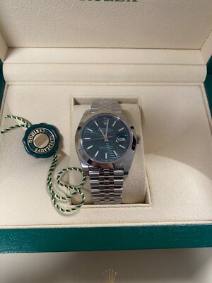 rolex datejust 41 126300 ungetragen Neu Garantie 