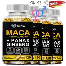 #1 BEST-MALE ENLARGER THICKER LONGER BIGGER 14" GROWTH ENLARGEMENT 120 CAPSULES