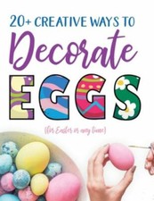 20 Creative Ways to Decorate Eggs for Easter or any time , Like New Used, F...