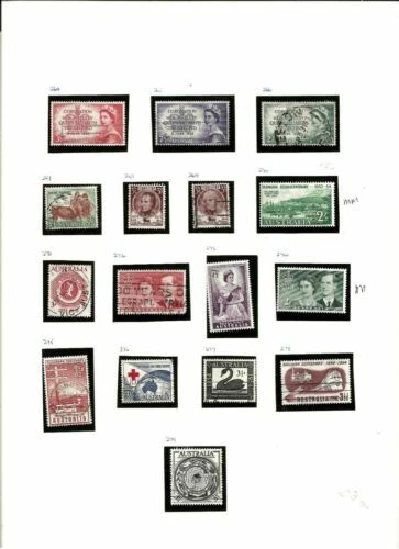 F/VF (Fine/Very Fine) Australian Stamp Individuals