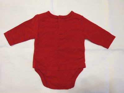 Chemise Bébé Rouge Manches Longues THE CHILDREN’S PLACE 12-18 Mois – Neuve Avec étiquettes !