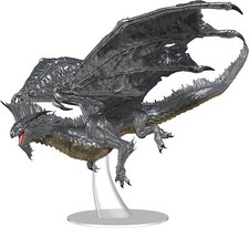 Adult Silver Dragon Premium Figure Icons of the Realms Dungeons  Dragons D D