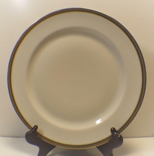 1921-1931 HAVILAND LIMOGES FRANCE 4 DINNER PLATES"REMBRANDT" RARE PATTERN GOLD - Picture 2 of 5