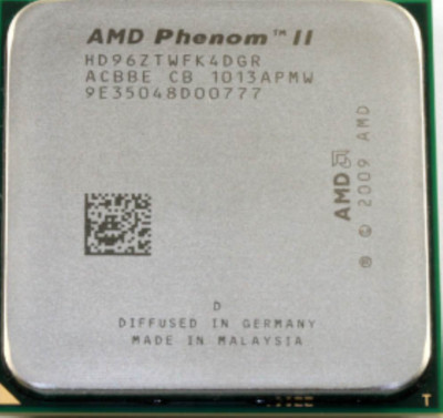 1PC AMD CPU Phenom II X4-960T 3.0GHZ Socket AM3 HD96ZTWFK4DGR