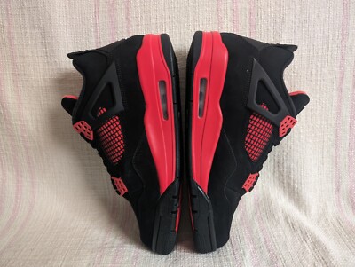 Nike Air Jordan 4 Retro AJ4 Red Thunder Black CT8527 016 Men's