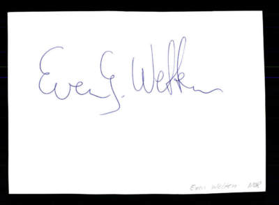 Even Welten Original Signiert Eisschnellauf + A 175498