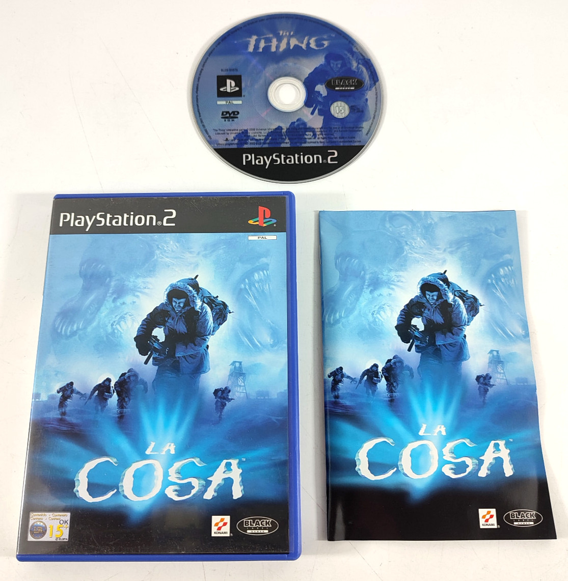 Jeu Playstation 2 PS2 Italien The Thing  jouable en VO VF  Envoi rapide et suivi