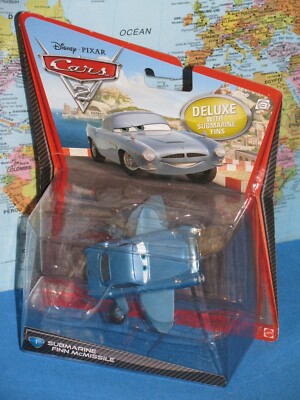 DISNEY PIXAR CARS 2 SUBMARINE FINN McMISSILE DELUXE #1 ***BRAND