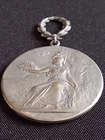 Antique 1913 Certificate of Studies Medal