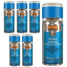 Hycote Colour Spray Paint XDRV212 Rover Pageant Mid Blue 150ml x6
