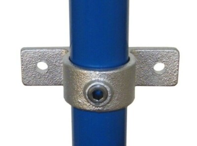 Interclamp 198 - Doppellollenwinkel Größe D48 für 48mm Gerüstrohr
