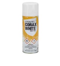 Citadel Spray Paint Chaos Black, Wraith Bone, Corax White, Grey Seer, White Scar