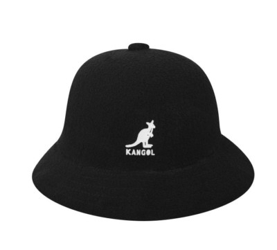 Kangol Black Limited Edition Oversized Bermuda Casual Bucket Hat NWT Large L